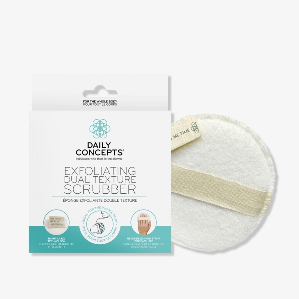 💛 4/$15 dual texture exfoliating body scrubber